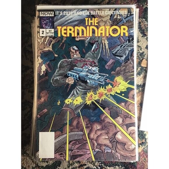 THE TERMINATOR #1 - 3, 5 - 14 (1988 NOW COMICS) 1st Terminator Lot Of 13 - Picture 2 of 13